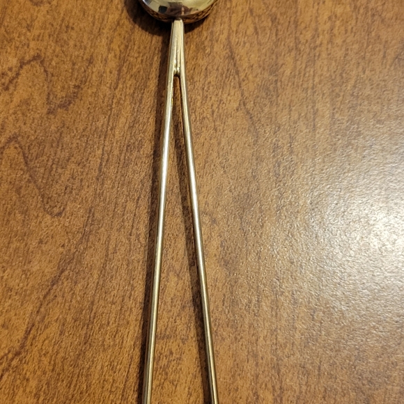 14k Gold Japanese Hairpin "kanzashi" - Picture 4 of 9